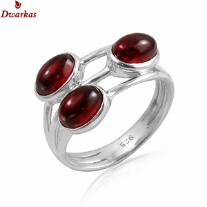 Natural gemstone handmade <b>rings</b> 925 sterling silver solid jewelry wedding special natural rose <b>quartz</b> gemstone <b>rings</b> for girls - Product Image 2