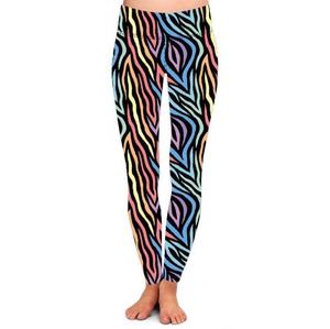 Mallas largas deportivas estampadas para mujer, Leggings con diseño personalizado y Logo para correr, pantalones elásticos de cintura alta para Fitness y Yoga - Product Image 1