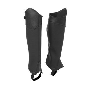 Wholesale Custom Genuine Leather <b>Half</b> <b>Chaps</b> Ergonomic Equestrian Riding Gaiters Factory Direct Horse Gear LHC-0065 - Product Image 1