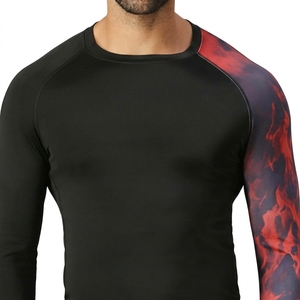 Ropa Deportiva para Hombre, Camiseta de Manga Larga de Compresión para Surf de Secado Rápido, Sublimada, Rashguard para Gimnasio y MMA - Product Image 6
