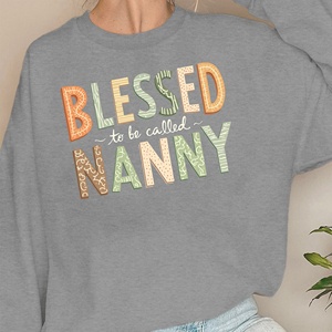 เสื้อสเวตเตอร์พิมพ์ลายลำลองของผู้หญิงเสื้อมีฮู้ดและสเวตเชิ้ตผ้าถัก - Product Image 2