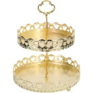 Elegante Soporte Metálico para Tartas, Exhibidor de Postres, Soporte para Cupcakes para Bodas y Fiestas, Centro de Mesa Decorativo - Product Image 2