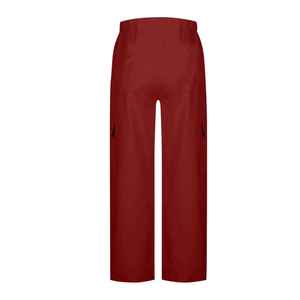 Pantalon Cargo Personnalisé avec Logo pour Hommes et Femmes, 6 Poches, Taille Élastique, Coupe Droite, Style Décontracté Streetwear, Pantalon Tendance - Product Image 6