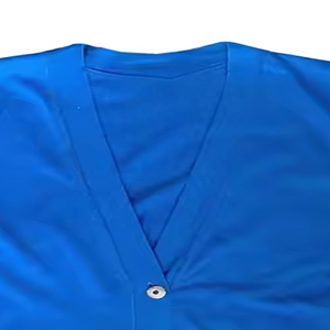 เสื้อคาร์ดิแกนคอวีสำหรับผู้ชายเสื้อผ้าผู้ชาย - Product Image 3