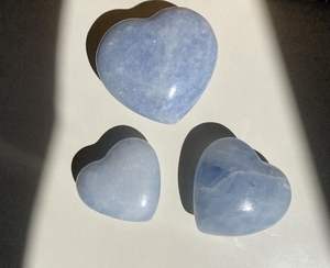 หินโมราโอปอไลต์คริสตัลธรรมชาติหินรูปหัวใจพองสำหรับการรักษาคริสต์มาสจากอาเกตอาเกต - Product Image 4