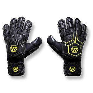 ถุงมือผู้รักษาประตูหลากสี ถุงมือฝึกซ้อมฟุตบอล ถุงมือผู้รักษาประตูสำหรับกีฬา ถุงมือผู้รักษาประตูลาเท็กซ์ที่ดีที่สุด - Product Image 1