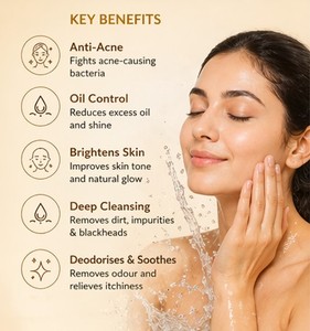 Deep Cleansing Sandalwood Multani Mitti Handmade Solid <b>Soap</b> Whitening Brightening Moisturizing Pore Detox Oil Control Natural - Product Image 4
