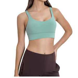 เสื้อชั้นในกีฬาผู้หญิงคุณภาพพรีเมียม ปี 2026 ระบายอากาศได้ดี กระชับสบาย ยืดหยุ่น ไร้ตะเข็บ นุ่ม ทนทาน - Product Image 3