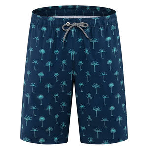 Short de bain pour adultes de qualité supérieure, 100% polyester, taille élastique, imperméable, séchage rapide, respirant, décontracté, sublimation, pour hommes - Product Image 1