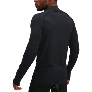 Camisas de compresión para hombre con impresión de logotipo personalizado camisas sublimadas personalizables de tela de punto de manga completa - Product Image 5