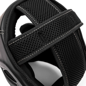 ราคาขายส่ง RTS ชุดป้องกันศีรษะสำหรับคิกบ็อกซิ่ง ทำจากหนัง PU แบบสั่งทำพิเศษ ป้องกันปากและศีรษะ สำหรับเยาวชน ชุดป้องกันศีรษะสำหรับชกมวยและคาราเต้ รุ่น AI-HG-24 - Product Image 4