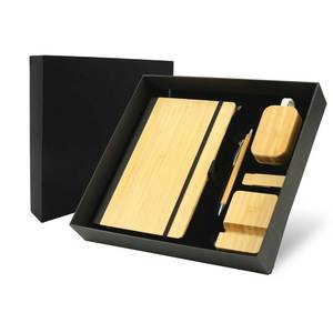 Promotional <b>Black</b> <b>Cardboard</b> Gift <b>Box</b> with Gift Sets for Personalized - Product Image 4