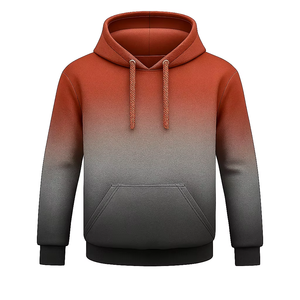 Sweat-shirt à capuche pour homme, vert, imprimé éclairs numériques, coupe classique, streetwear décontracté, tricoté en polyester, pour l'automne - Product Image 5