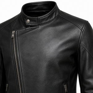 New Style Luxury Handmade <b>Leather</b> <b>Jacket</b> for <b>Men</b> Premium <b>Genuine</b> <b>Leather</b> Outerwear Stylish Comfortable Winter Essential <b>Leather</b> - Product Image 5