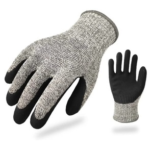 Guantes de Seguridad Anticorte de Último Diseño, Nivel 5, Resistentes al Corte, de Poliéster, Impermeables, Transpirables, Sin Látex, Sin Silicona, para Hombre - Product Image 4