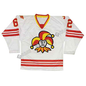 Jersey de Hockey sobre Hielo Transpirable con Logotipo Personalizado, 100% Poliéster, Alta Calidad, Servicio OEM, Precio Razonable - Product Image 2