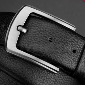 Ceinture en cuir de haute qualité, matériau authentique, ajustement réglable, parfaite pour les tenues formelles, les tenues décontractées et l'usage quotidien - Product Image 4