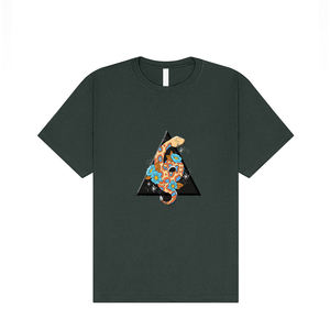 เสื้อเชิ้ตผู้ชายสั่งทำพิเศษ คุณภาพสูง ผ้าฝ้าย 100% พิมพ์ลายพัฟฟ์ เสื้อยืด OEM สำหรับงานพิมพ์ลายพัฟฟ์ พร้อมคอเสื้อสำหรับงานพิมพ์ลายพัฟฟ์ - Product Image 5