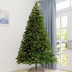 6ft Pre-Lit Artificial Christmas Tree with Foldable Stand Hinged Xmas Tree - Product Image 2