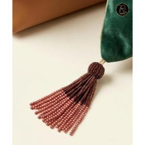 Handmade Beaded Tassel Decorative Hanging Tassel Home Decor Curtain <b>Tieback</b> Keychain Bag Charm Boho Style Handmade Gift - Product Image 5