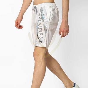 Pantalones Cortos Deportivos Casuales de Verano para Hombre, para Correr, Trotar, Hacer Ejercicio, de Secado Rápido, Transpirables, con Diseño Liso y Teñido - Product Image 2