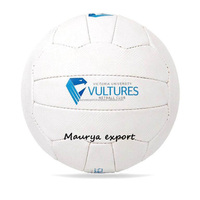 Netball avec Logo du club/Logo personnalisé Netball/Netball d'entraînement
