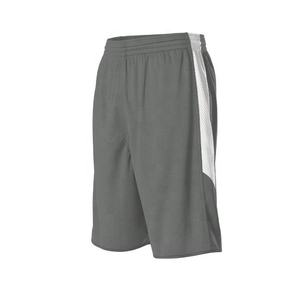 High Street Men's Casual Double-<b>Layer</b> Mesh Shorts Custom Solid Color High Quality Breathable Oversized Custom Logo Quick Dry - Product Image 1