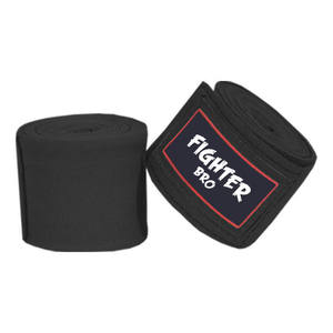 Vendas elásticas de algodón para boxeo, soporte de muñeca para entrenamiento, diseño de tamaño personalizado para equipo de entrenamiento profesional - Product Image 4
