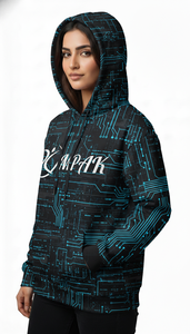 Sweat-shirt unisexe surdimensionné de qualité supérieure avec impression par sublimation sur toute la surface, conçu pour les marques de mode streetwear - Product Image 4