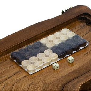Handcrafted Wooden <b>Chess</b> <b>Set</b> With Intricate Carved Board And Solid <b>Wood</b> Pieces Premium Modern Strategy Game For Family Enjoyment - Product Image 5