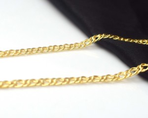 Wholesale Sameer Art Craft 18K Gold Plated Curb Chain Jewelry Making (Bracelet/Necklace/<b>Earrings</b>/Ring)-Made Rajasthan Sample - Product Image 4