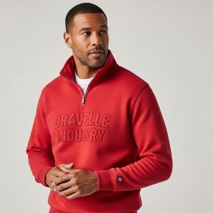 Sweat-shirts demi-zippés pour hommes 2026 – Collection Automne-Hiver – Couleur unie – Manches longues – Avec le meilleur service OEM - Product Image 1