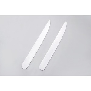 Lime à ongles coréenne en bois, grain 80/100, forme goutte d'eau, logo personnalisé OEM pour salon, vente en gros - Product Image 1