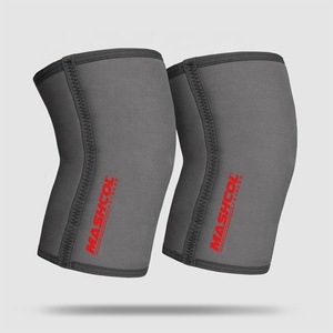 Vente en gros 7mm Néoprène Heavy Duty Genouillères Respirant Compression Power Lifting Squat Support pour l'haltérophilie et l'exercice - Product Image 4