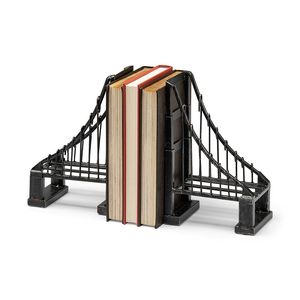 Entretoises à livres en métal théorie de la relativité E=Mc², noires, décoratives, modernes, pour bureau et maison, cadeau unique pour les amateurs de sciences - Product Image 4