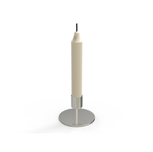 Modern Black Steel <b>Candle</b> Stand with Twisted Design for Home Decoration - Product Image 6