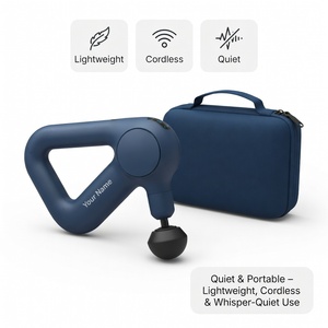 Pistola de Masaje Profesional OEM para Tejido Profundo, Masajeador de Percusión Portátil para Alivio del Dolor Muscular de Cuerpo Completo, Kit de Terapia de Masaje - Product Image 4