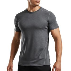 Camiseta de Cuello Redondo para Hombre, Algodón Clásico, Ajuste Cómodo, Impresión de Logotipo Personalizado, Venta al por Mayor, Moda Casual, Manga Corta, Ajuste Cómodo - Product Image 4