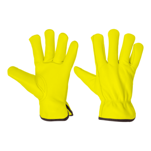 Gants de travail en cuir de chèvre de qualité supérieure, résistants à la chaleur, durables, protection des mains pour travaux lourds, gants de jardinage - Product Image 3