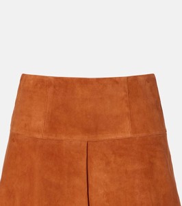 Jupe plissée en cuir véritable pour femme, style streetwear tendance, vente en gros, service d'échantillons OEM et personnalisation - Product Image 5