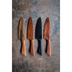 Cuillère en bois d'acacia durable, outil de cuisine pour la maison - Product Image 4