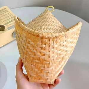 Hot selling bamboo dumpling sticky rice cooking <b>steamer</b> basket wooden fish <b>steamers</b> with lid - Product Image 5