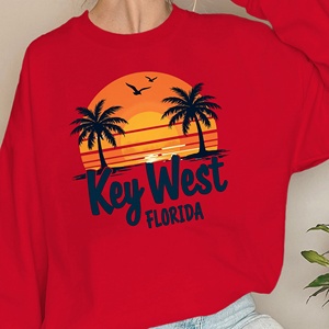Palm Key West sweats femme design rétro tropical - Product Image 4