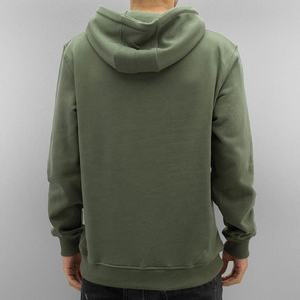 เสื้อมีฮู้ดแบบสวมหัวสำหรับผู้ชายผ้าคอตตอนสีเทาขนาดใหญ่พิเศษปักโลโก้ตามสั่งเสื้อผ้าแนวสตรีทผ้าขนแกะเก็บความร้อน - Product Image 6