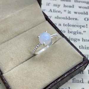 Anillo llamativo de piedra lunar arcoíris, plata de ley 925, hecho a mano, anillo de piedra preciosa natural, joyería de diseño, regalo para mujer - Product Image 6