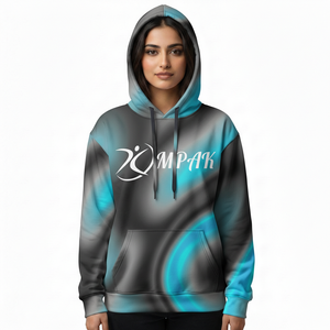 เสื้อฮู้ดดี้โอเวอร์ไซส์สไตล์สตรีทแวร์พรีเมียม ลายพิมพ์ซับลิเมชั่นทั่วตัว สำหรับลุคสบายๆ - Product Image 1