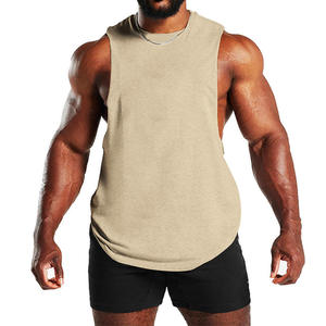 NESTA SPORTS Débardeur de sport personnalisé pour homme, en coton élasthanne, anti-transpiration, pour musculation et entraînement - Product Image 5