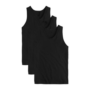 Tank Top Pack, Midweight Cotton Tanks, Sleeveless Shirts Gym Wear Muscle <b>Compression</b> <b>Vest</b> Singlet <b>for</b> Bodybuilding - Product Image 1