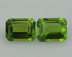 Impresionante suelta 100% Natural verde peridoto piedra preciosa facetada cojín corte forma joyería genuina Fabricación de piedras preciosas sueltas OEM - Product Image 3