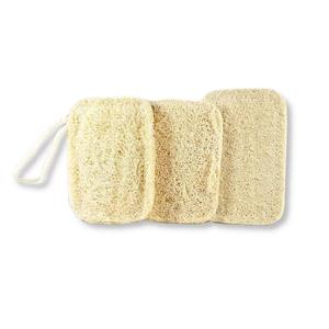 Éponge de nettoyage pour vaisselle à base de plantes, éponge naturelle en loofah, compostable, pour la cuisine, non abrasive, vente en gros - Product Image 1